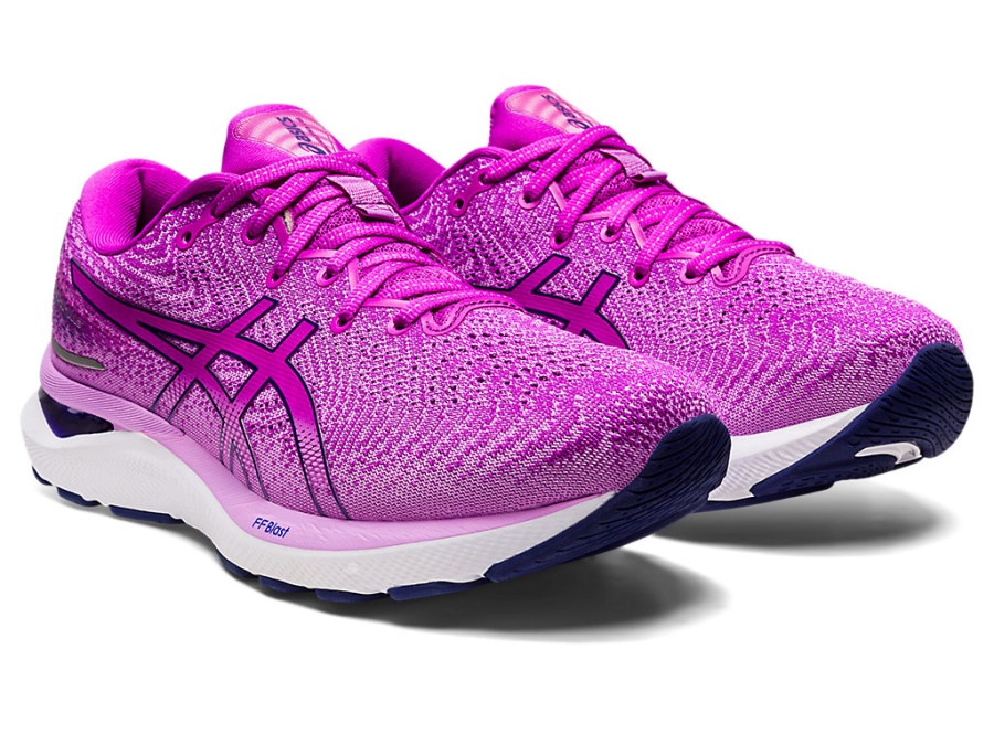 GEL-CUMULUS 24 Orchid-Dive Blue Asics