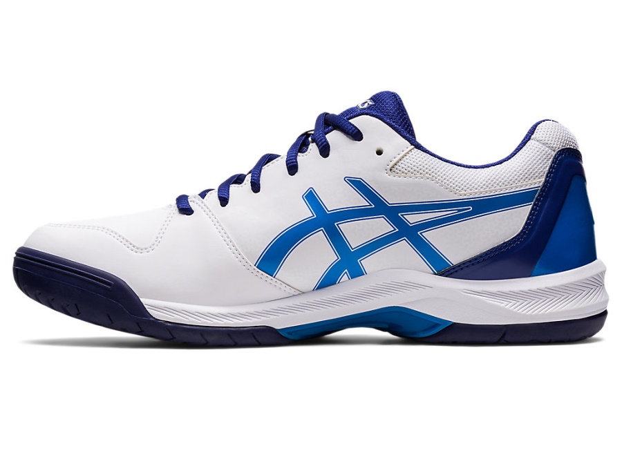 GEL-DEDICATE 7 (HARDCOURT) White-Electric Blue Asics