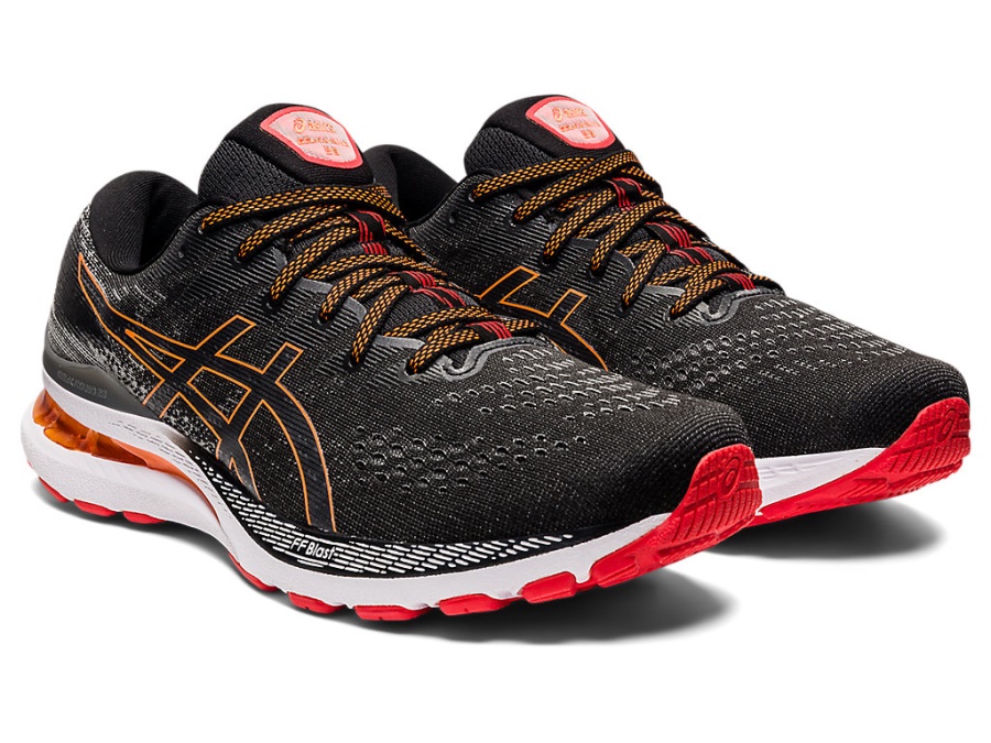 GEL-KAYANO 28 (4E EXTRA WIDE) Black-Clay Grey Asics