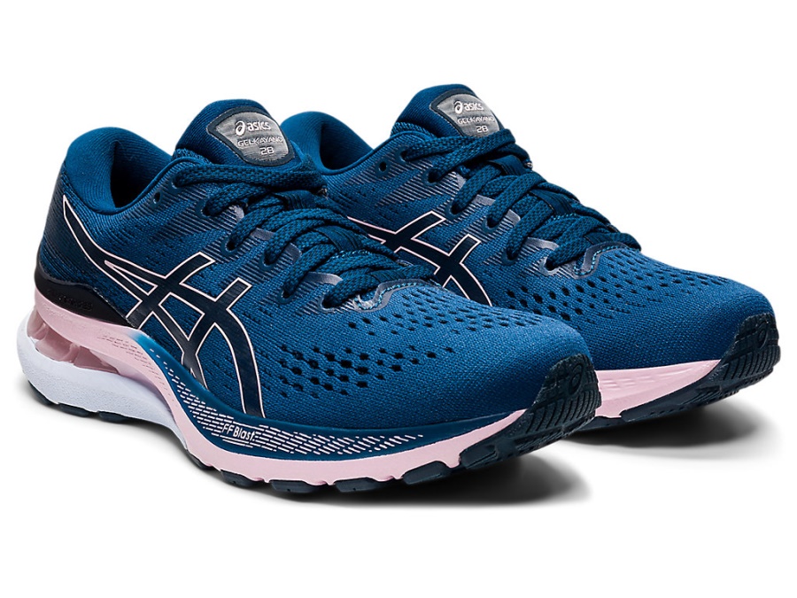 GEL-KAYANO 28 (D WIDE) Mako Blue-Barely Rose Asics