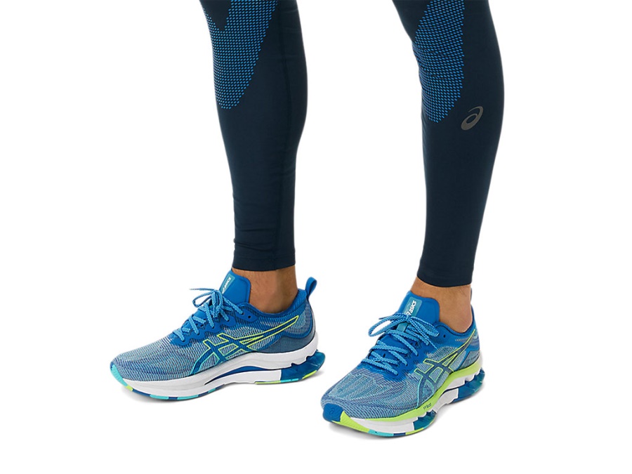 GEL-KINSEI BLAST LE Lake Drive-Hazard Green Asics
