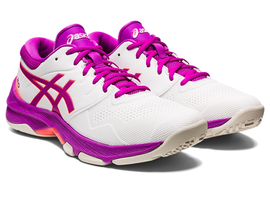 GEL-NETBURNER 20 (D WIDE) White-Orchid Asics