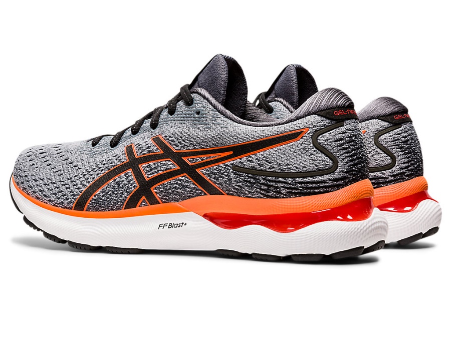 GEL-NIMBUS 24 Sheet Rock-Shocking Orange Asics