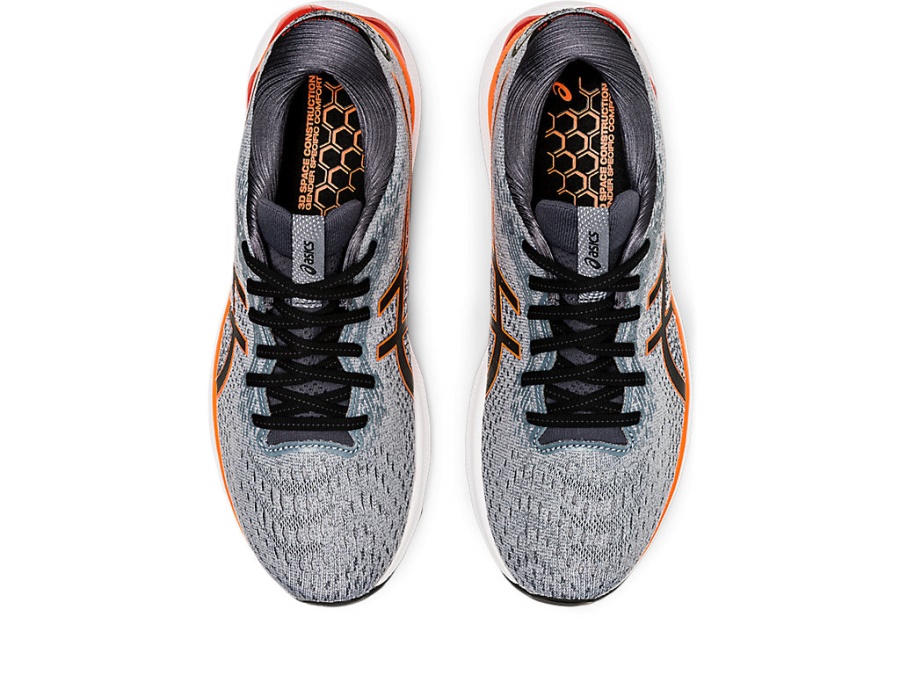 GEL-NIMBUS 24 Sheet Rock-Shocking Orange Asics