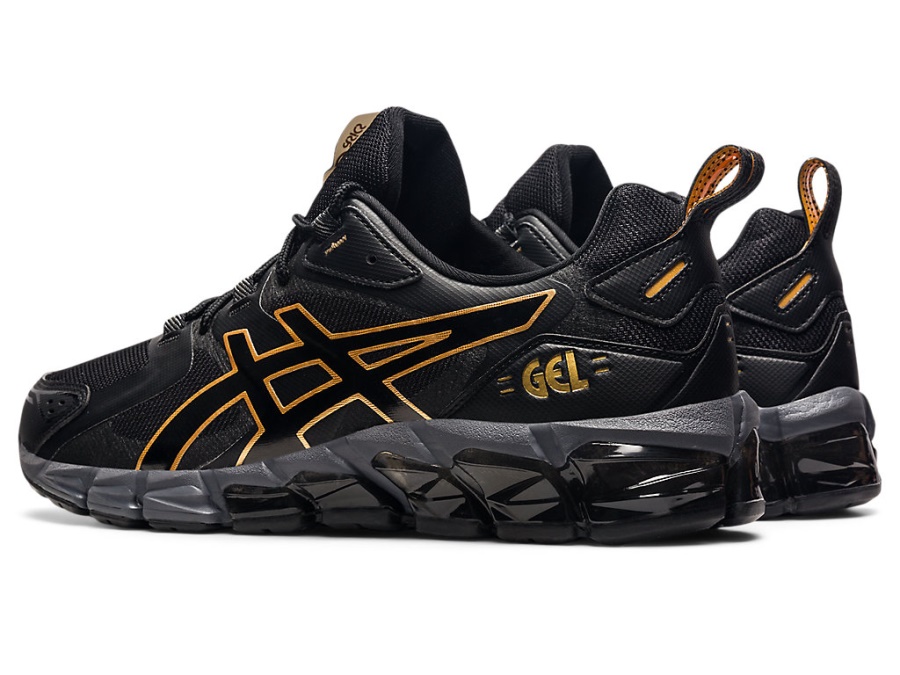 GEL-QUANTUM 180 6 Black-Pure Gold Asics