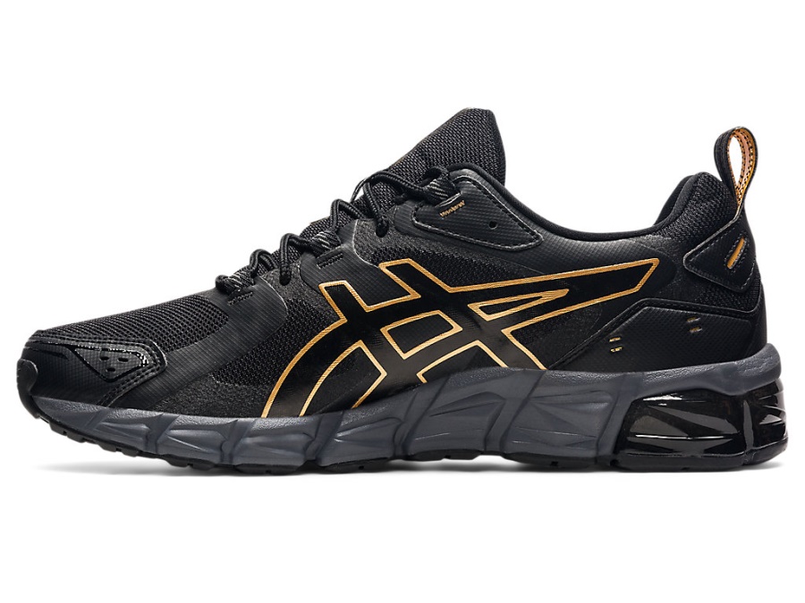 GEL-QUANTUM 180 6 Black-Pure Gold Asics