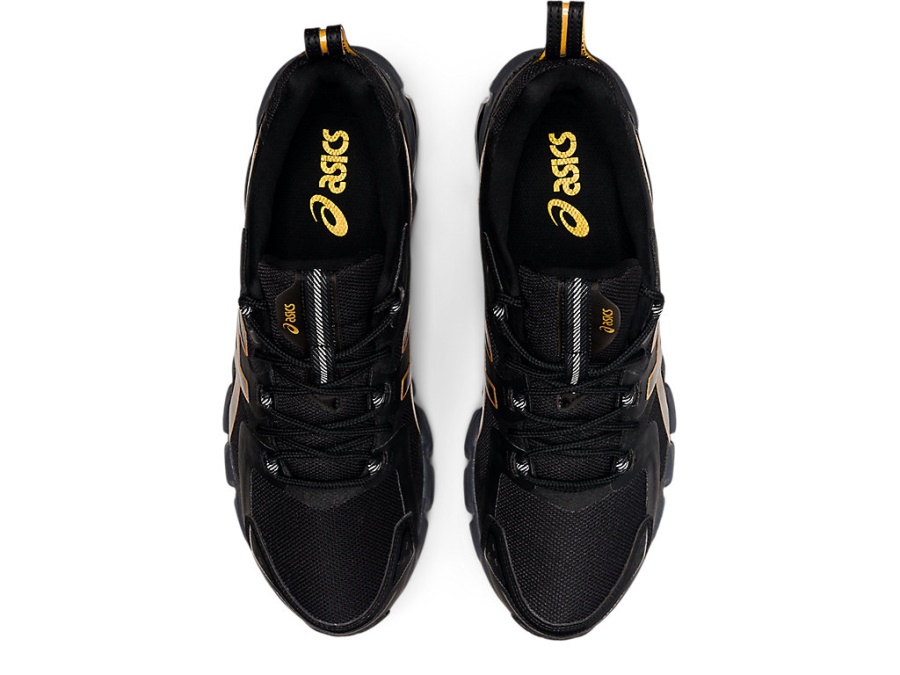 GEL-QUANTUM 180 6 Black-Pure Gold Asics