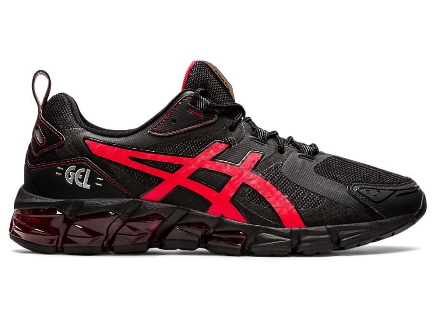 Black-Electric Red
