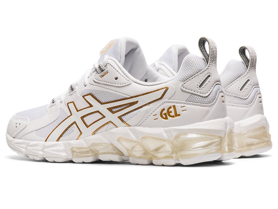 GEL-QUANTUM 180 6 White-Pure Gold Asics