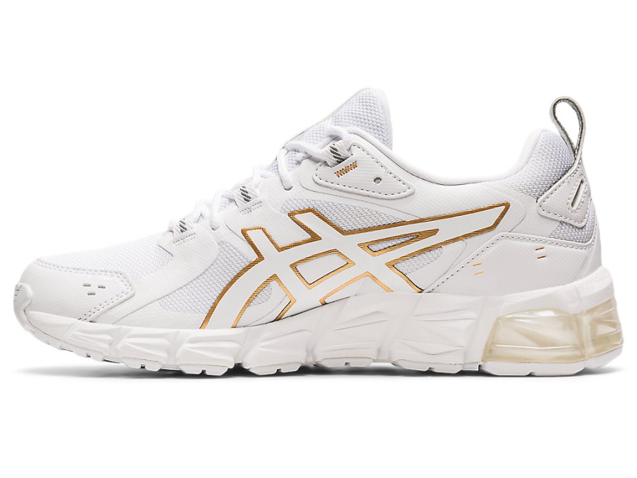 GEL-QUANTUM 180 6 White-Pure Gold Asics