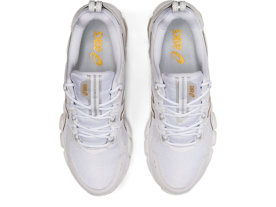 GEL-QUANTUM 180 6 White-Pure Gold Asics