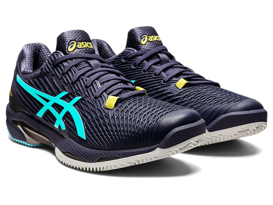 GEL-SOLUTION SPEED FF 2 (HERRINGBONE) Indigo Fog-Ice Mint Asics