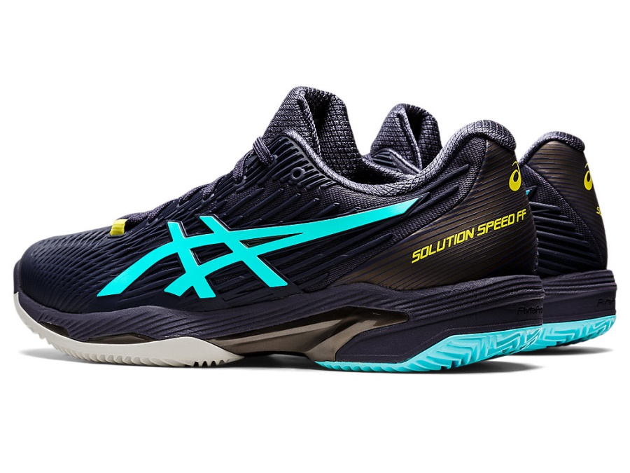 GEL-SOLUTION SPEED FF 2 (HERRINGBONE) Indigo Fog-Ice Mint Asics