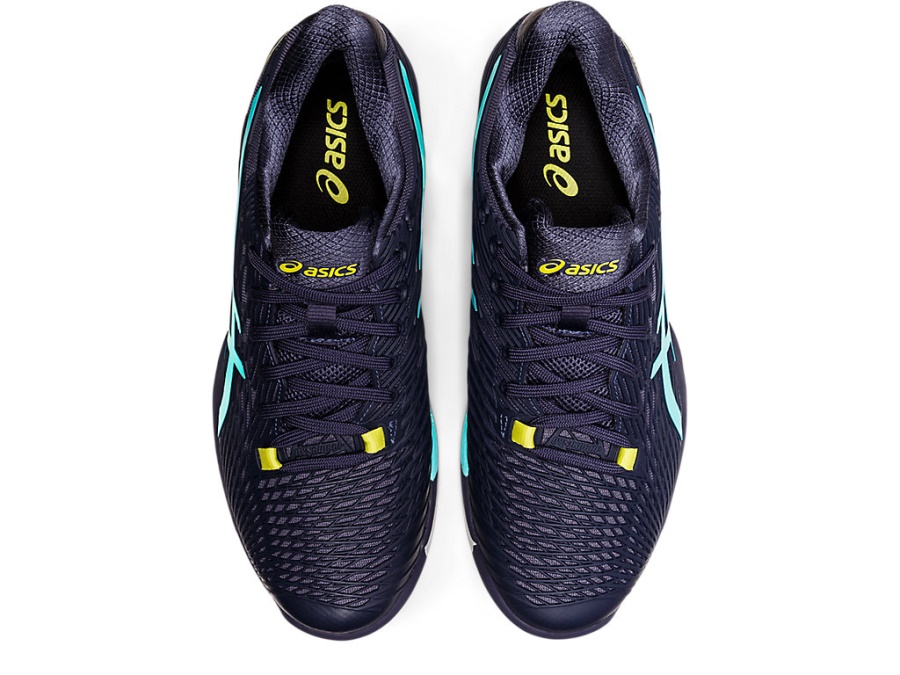 GEL-SOLUTION SPEED FF 2 (HERRINGBONE) Indigo Fog-Ice Mint Asics