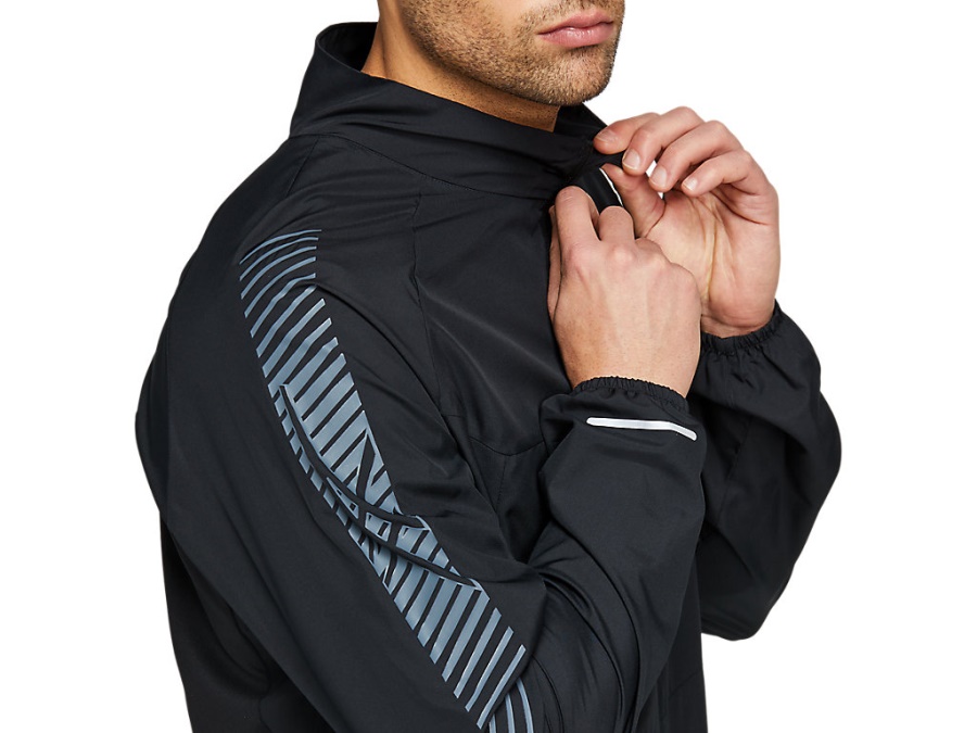 ICON JACKET Performance Black-Carrier Grey Asics