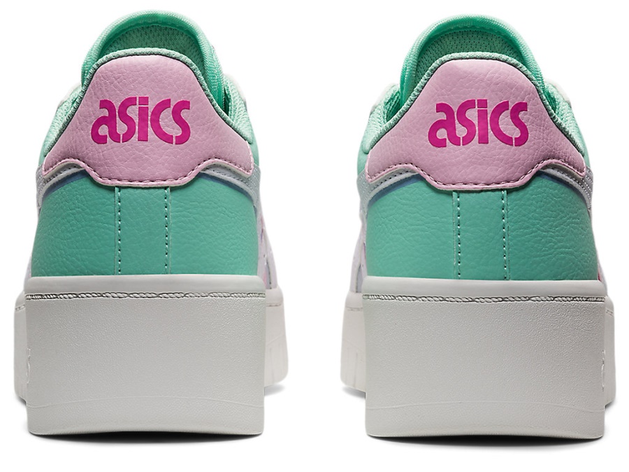JAPAN S PLATFORM (DETAIL MANIPULATION) White-Cotton Candy Asics