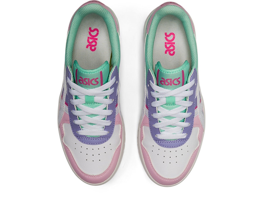 JAPAN S PLATFORM (DETAIL MANIPULATION) White-Cotton Candy Asics