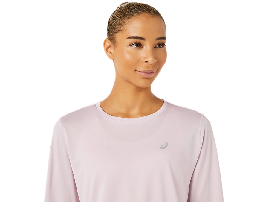 KATAKANA LONG SLEEVED TOP Barely Rose Asics