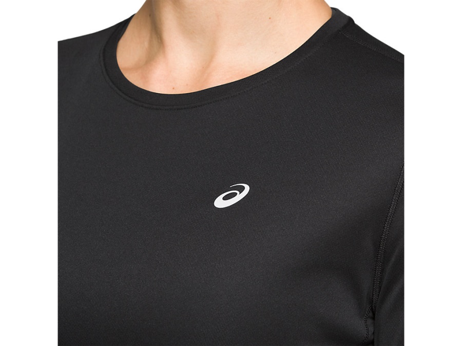 KATAKANA LONG SLEEVED TOP Performance Black Asics