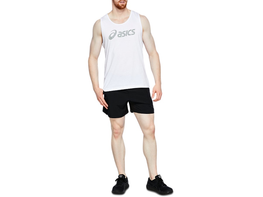LOGO TANK White Asics