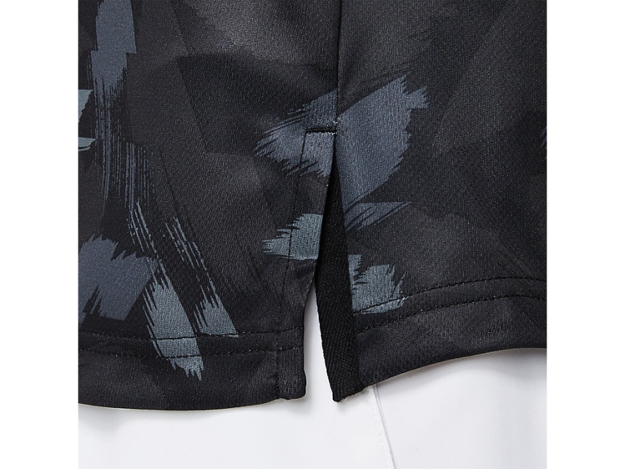 MATCH GRAPHIC SHORT SLEEVED TOP Performance Black Asics