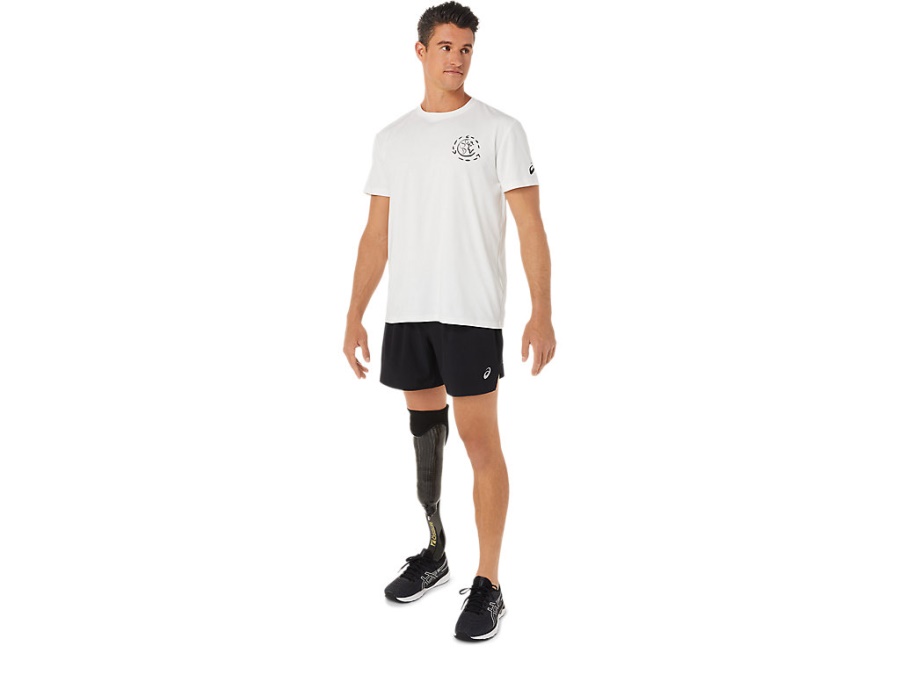 OCEAN WASTE RUN TOP Natural White Asics