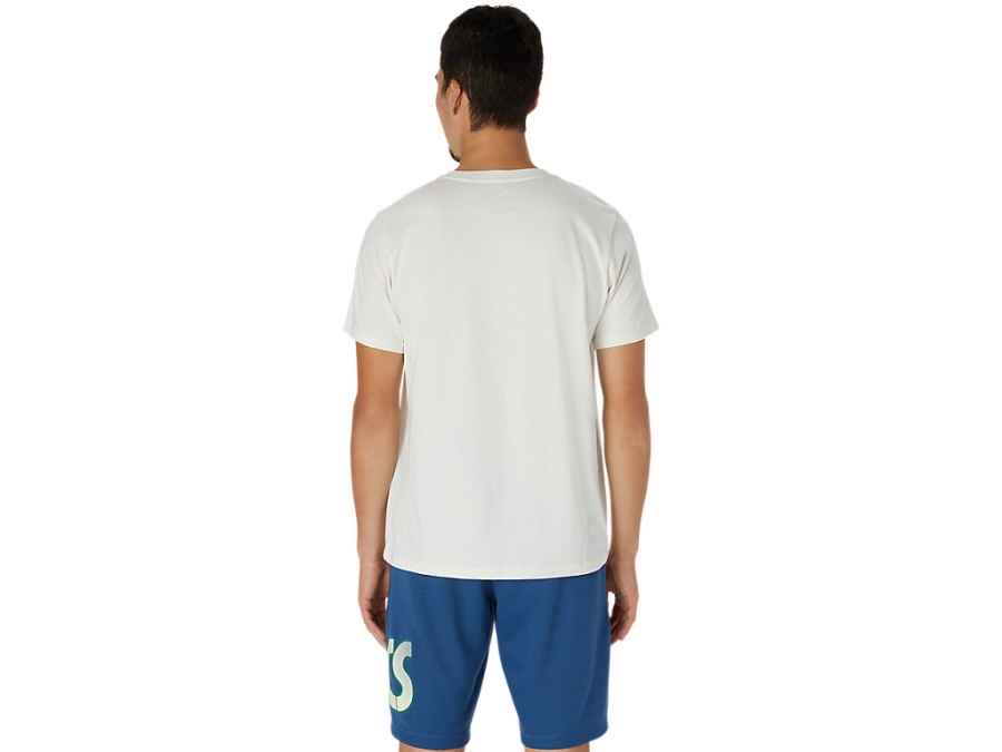 ONE POINT SHORT SLEEVED TEE Cream Asics