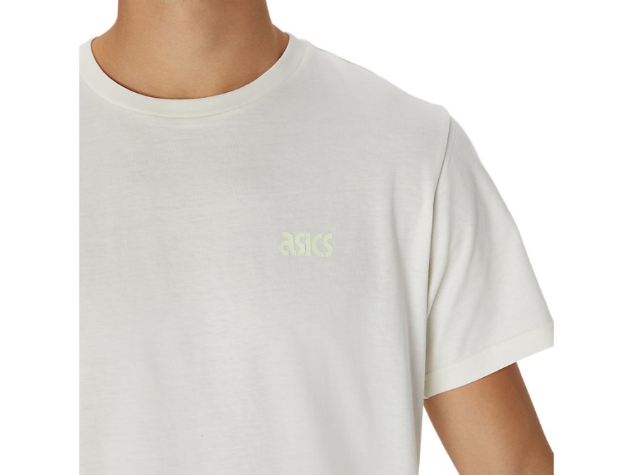 ONE POINT SHORT SLEEVED TEE Cream Asics