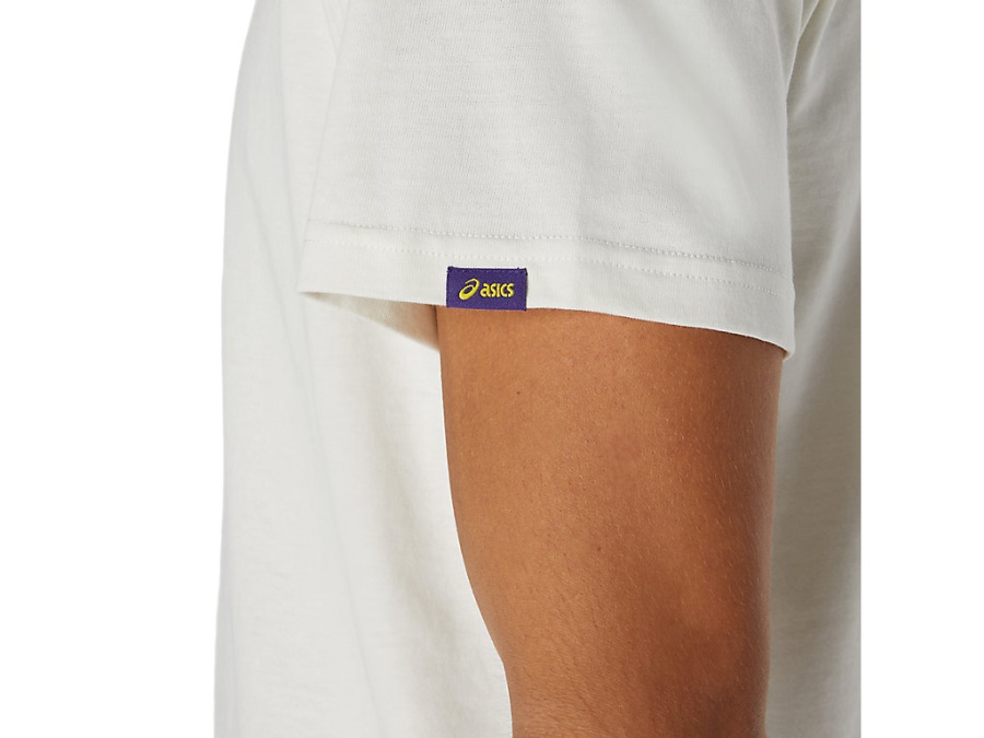ONE POINT SHORT SLEEVED TEE Cream Asics