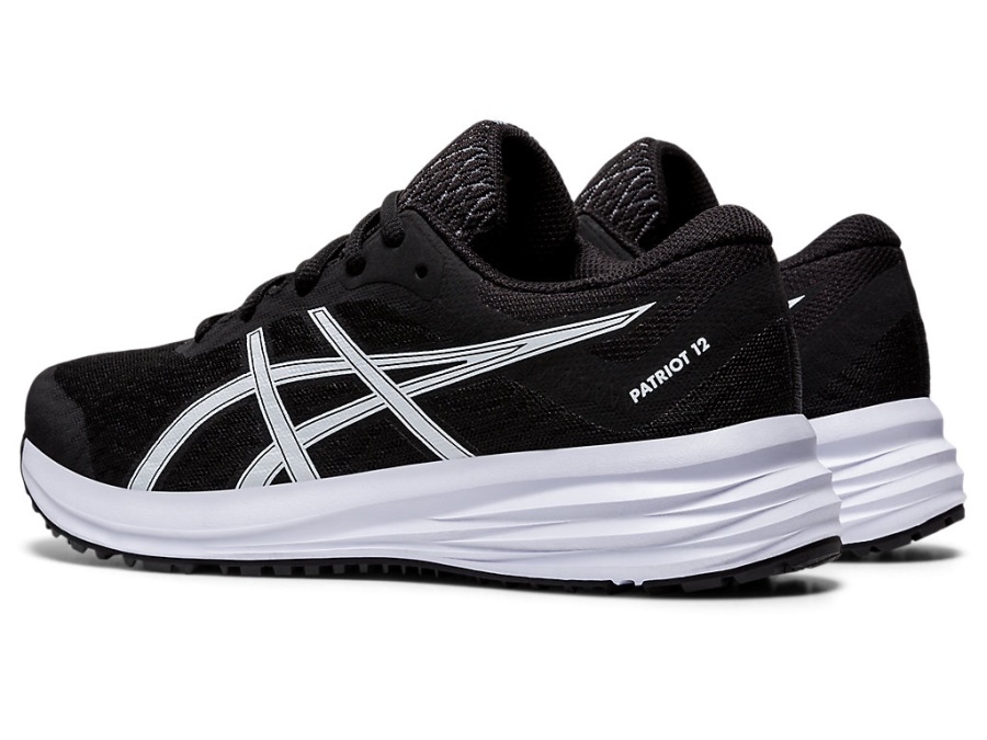 PATRIOT 12 GS Black-White Asics
