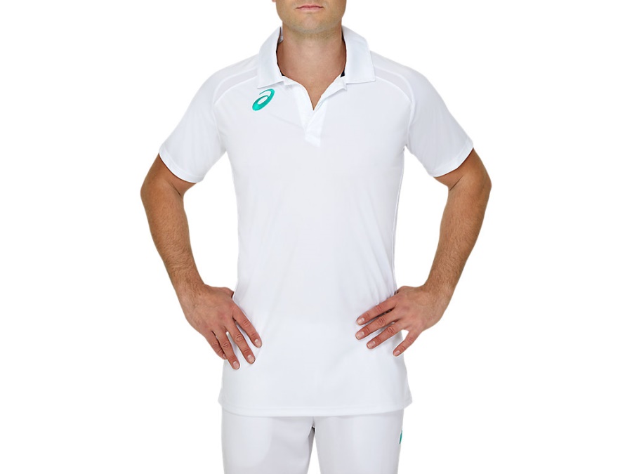 PLAYING SHIRT SHORT SLEEVED WHITE Brilliant White Asics