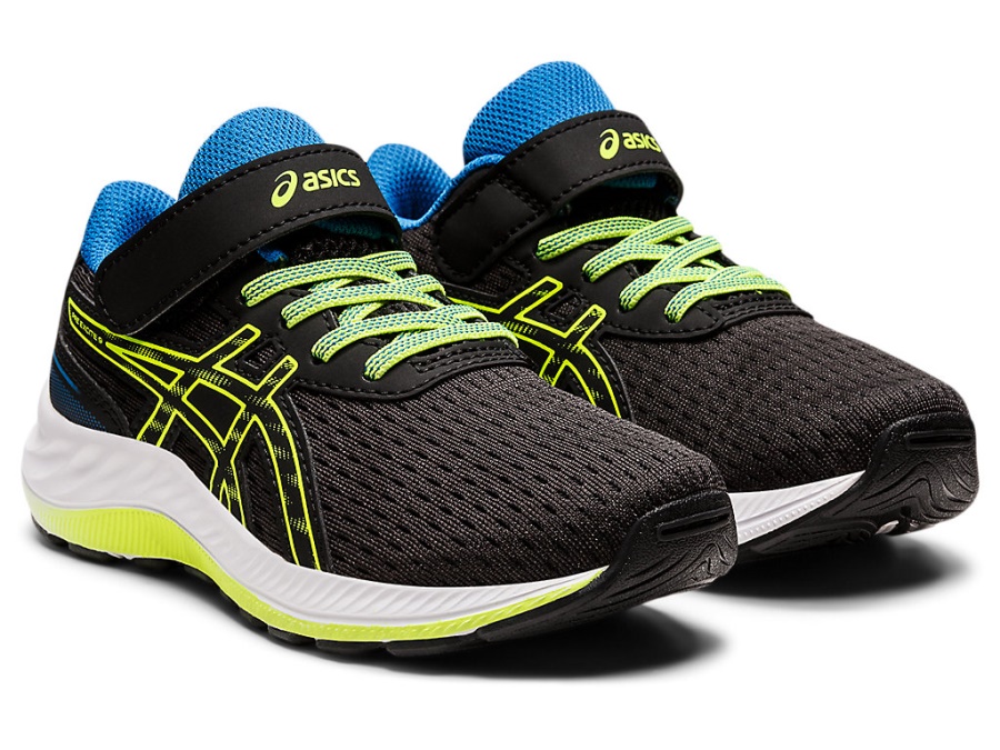 PRE EXCITE 9 PS Black-Hazard Green Asics