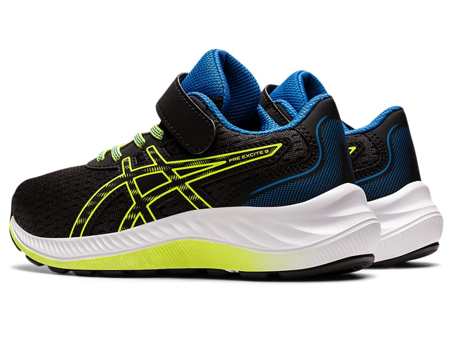 PRE EXCITE 9 PS Black-Hazard Green Asics