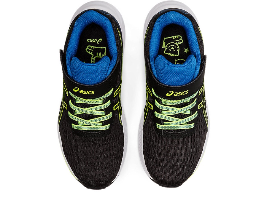 PRE EXCITE 9 PS Black-Hazard Green Asics