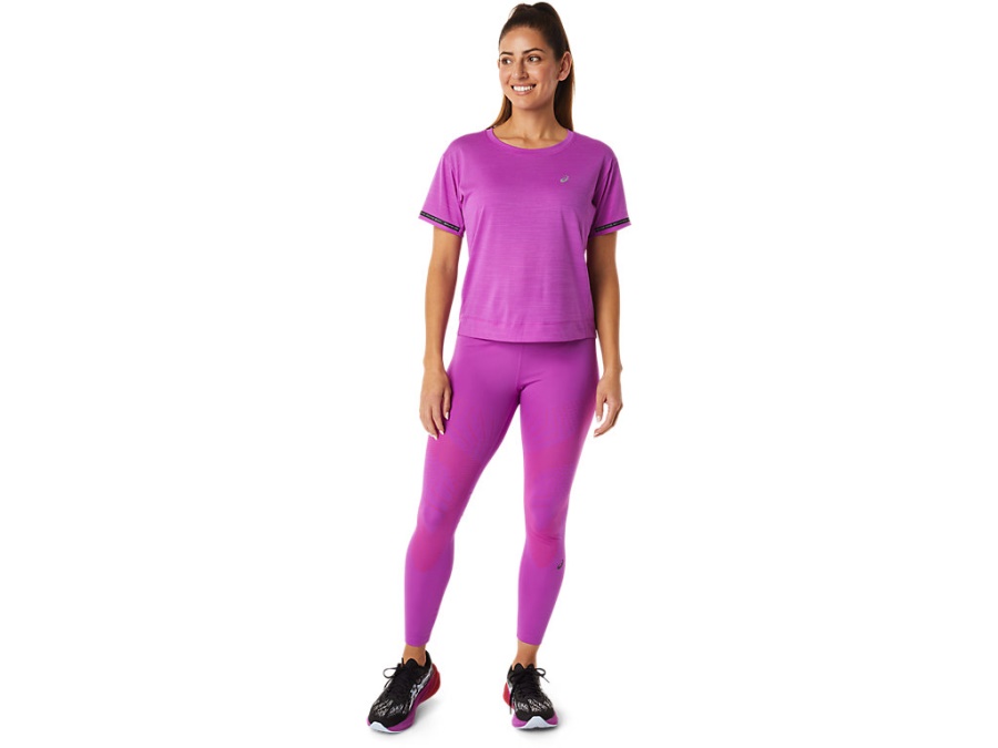 RACE CROP TOP Orchid Asics