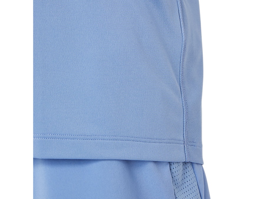 RACE SHORT SLEEVED TOP Performance Black-Blue Harmony Asics