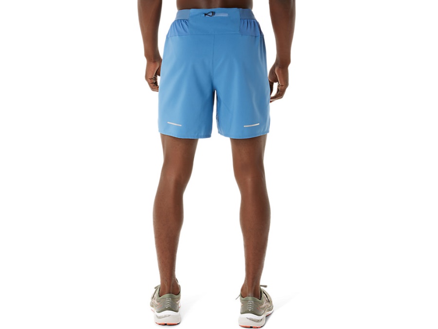 ROAD 2-N-1 7 INCH SHORT Azure-Performance Black Asics