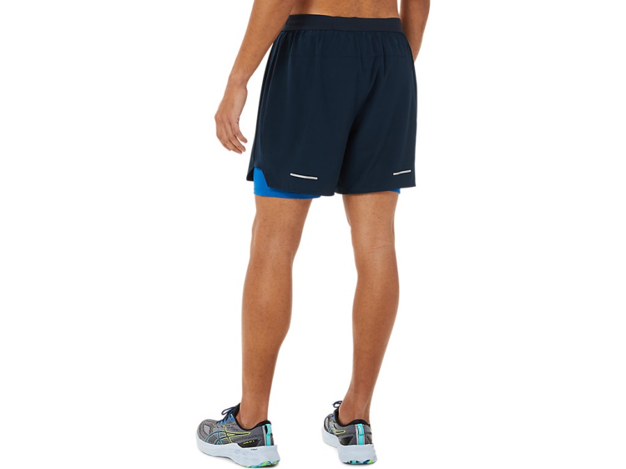 ROAD 2-N-1 7 INCH SHORT French Blue-Lake Drive Asics