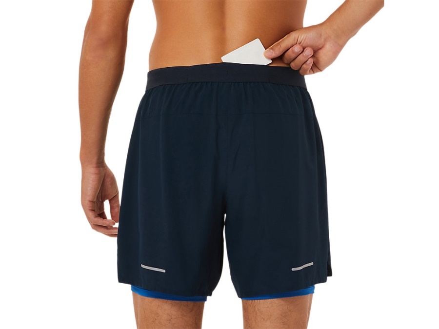 ROAD 2-N-1 7 INCH SHORT French Blue-Lake Drive Asics