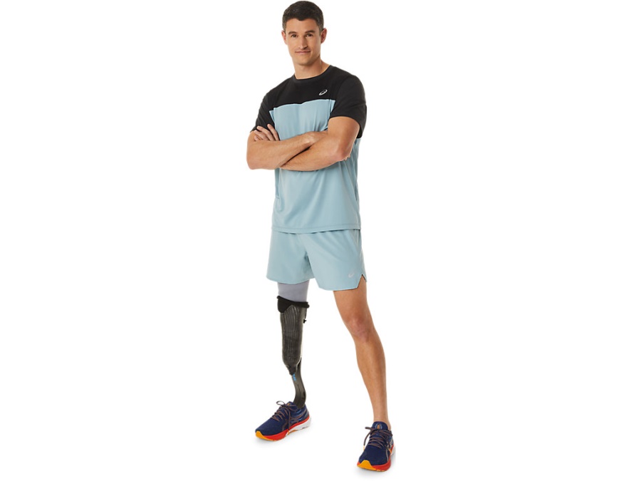 ROAD 5 INCH SHORT Light Steel Asics