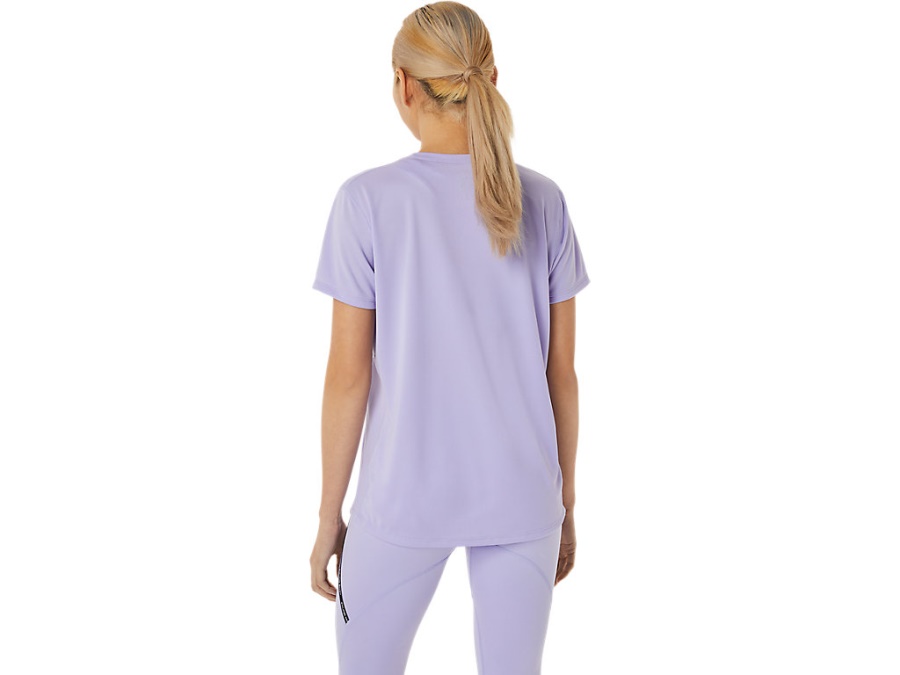 SILVER SHORT SLEEVED TOP Vapor Asics