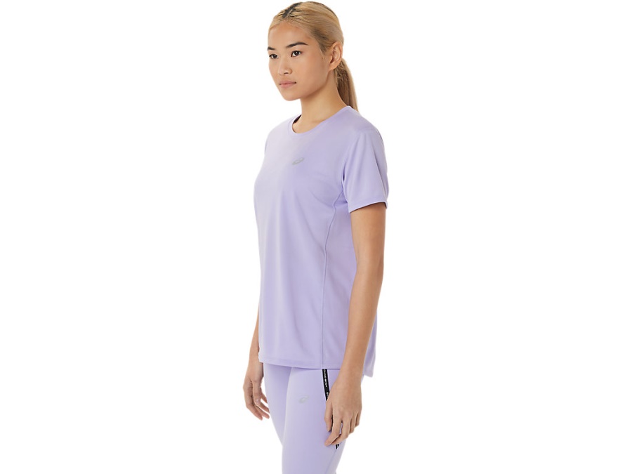 SILVER SHORT SLEEVED TOP Vapor Asics