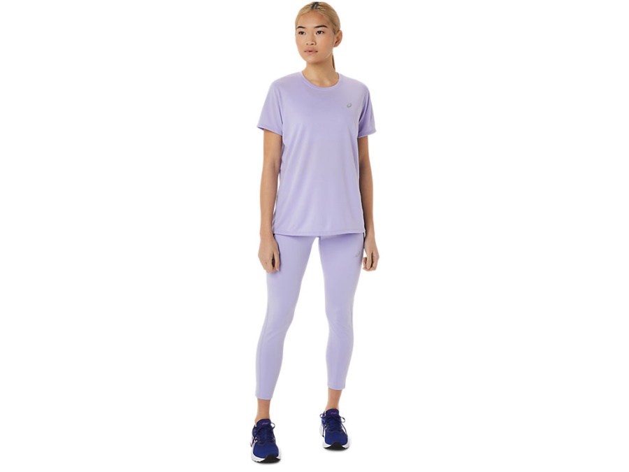SILVER SHORT SLEEVED TOP Vapor Asics