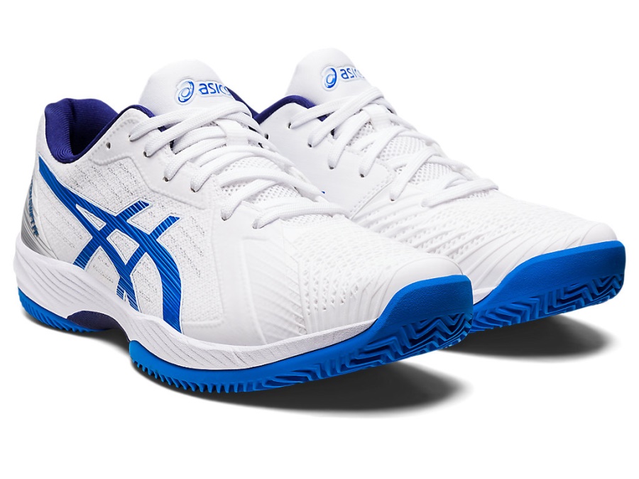 SOLUTION SWIFT FF (HERRINGBONE) White-Electric Blue Asics