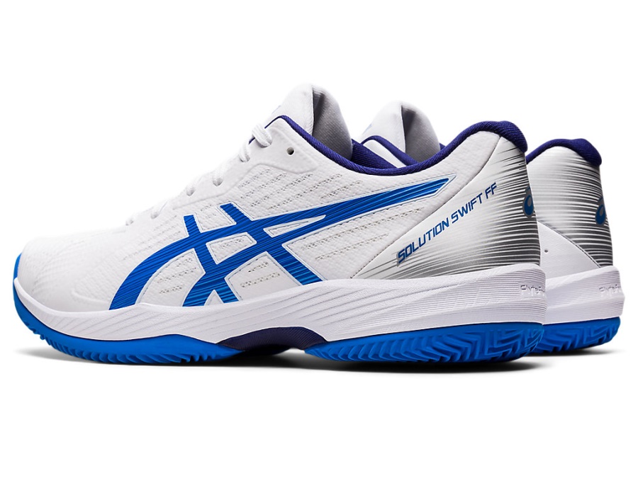 SOLUTION SWIFT FF (HERRINGBONE) White-Electric Blue Asics