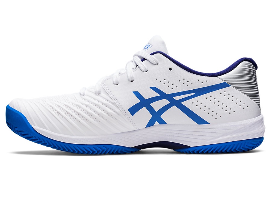 SOLUTION SWIFT FF (HERRINGBONE) White-Electric Blue Asics