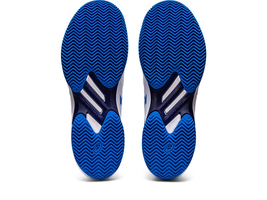 SOLUTION SWIFT FF (HERRINGBONE) White-Electric Blue Asics