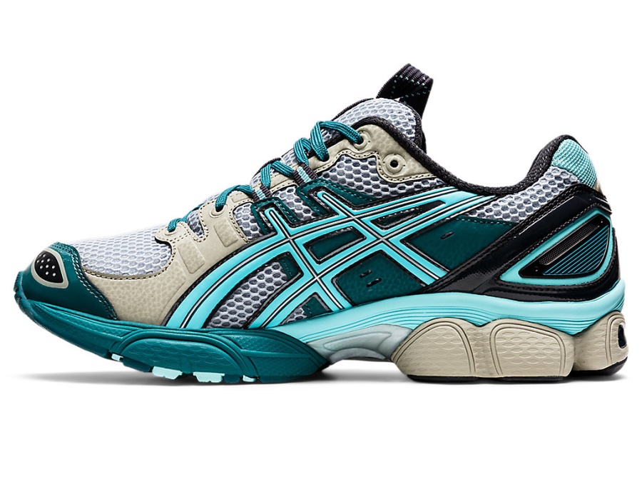 UB3-S GEL-NIMBUS 9 Piedmont Grey-Aruba Blue Asics