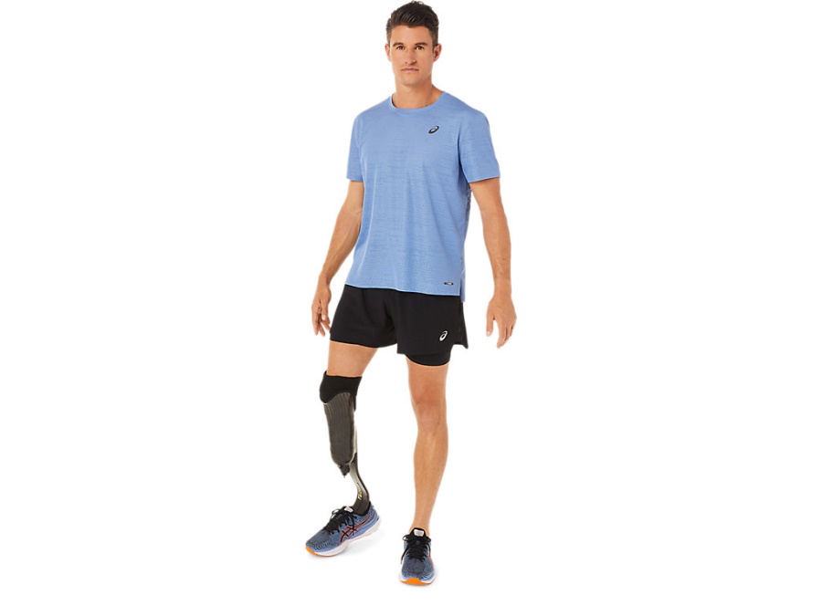 VENTILATE ACTIBREEZE SHORT SLEEVED TOP Blue Harmony Asics