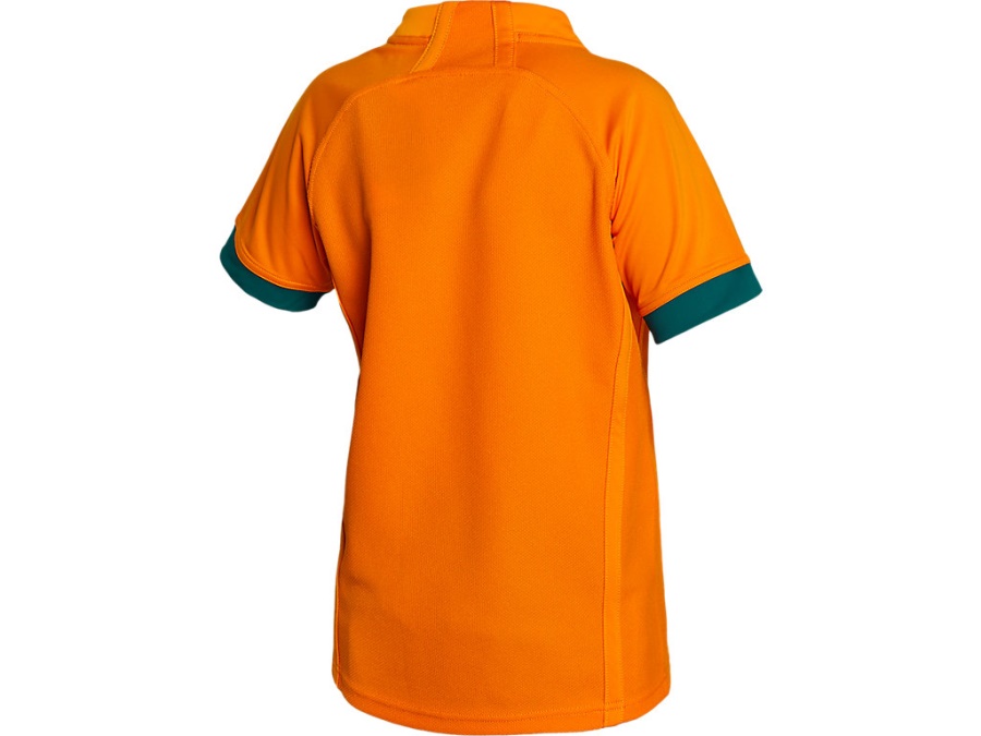 WALLABIES REPLICA HOME JERSEY YOUTHS Wallabies Gold Asics